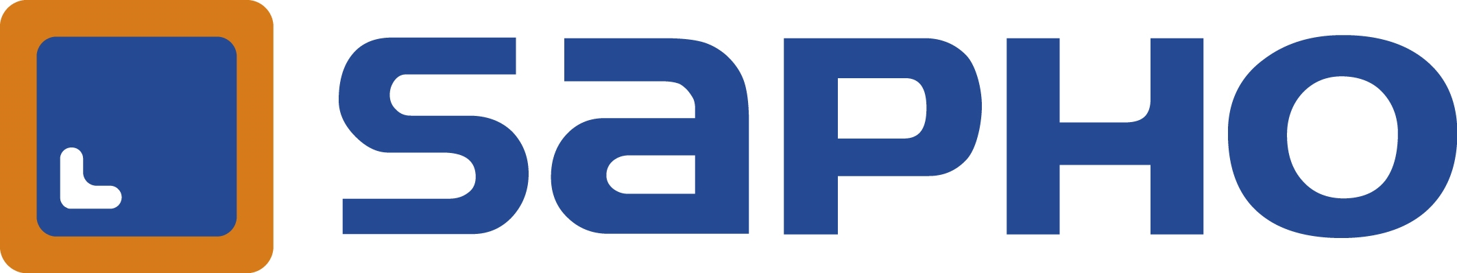 SAPHO-koupelny logo, proklik na stránku o SAPHO